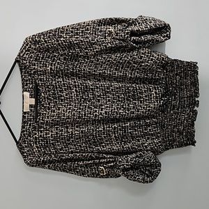 Michael Kors Pullover Boatneck Blouse Top Small